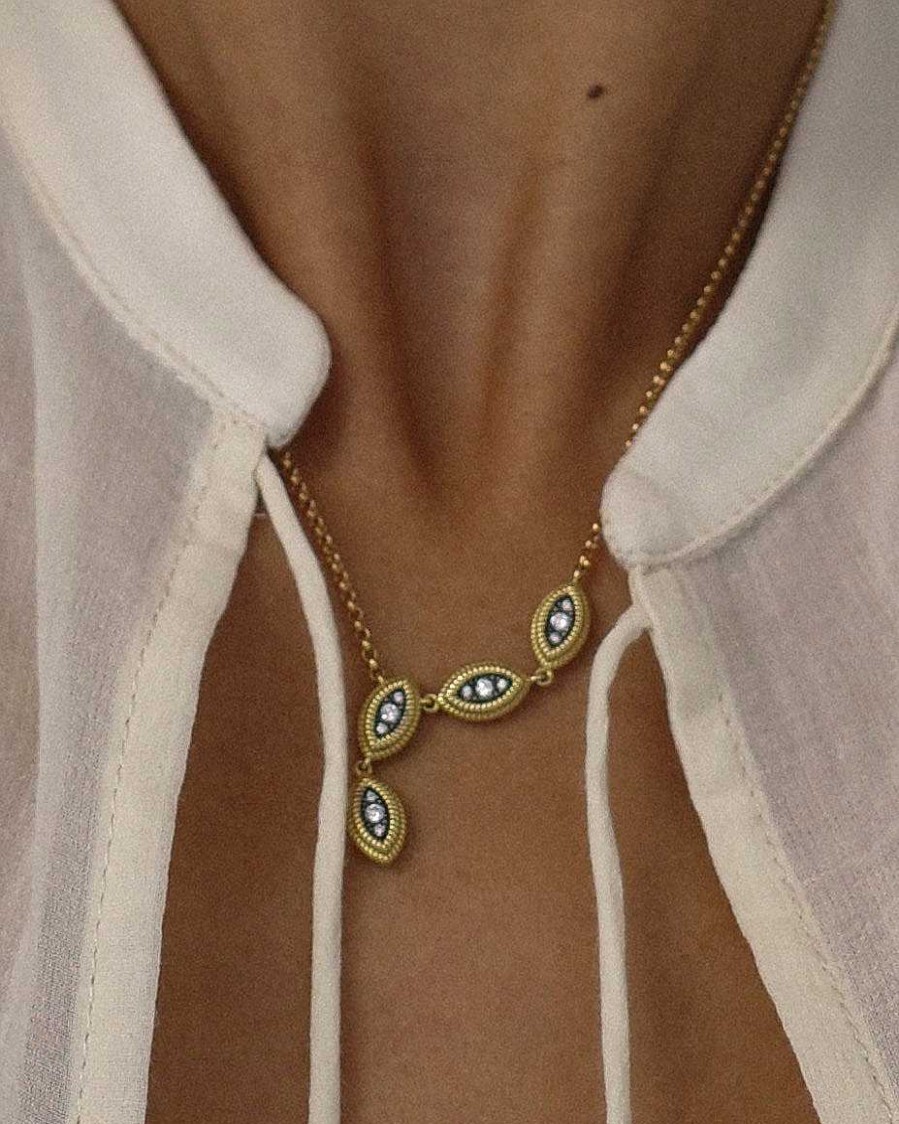 Collares Leandra Studio | Colgante Cabo Dragon Yellow Gold