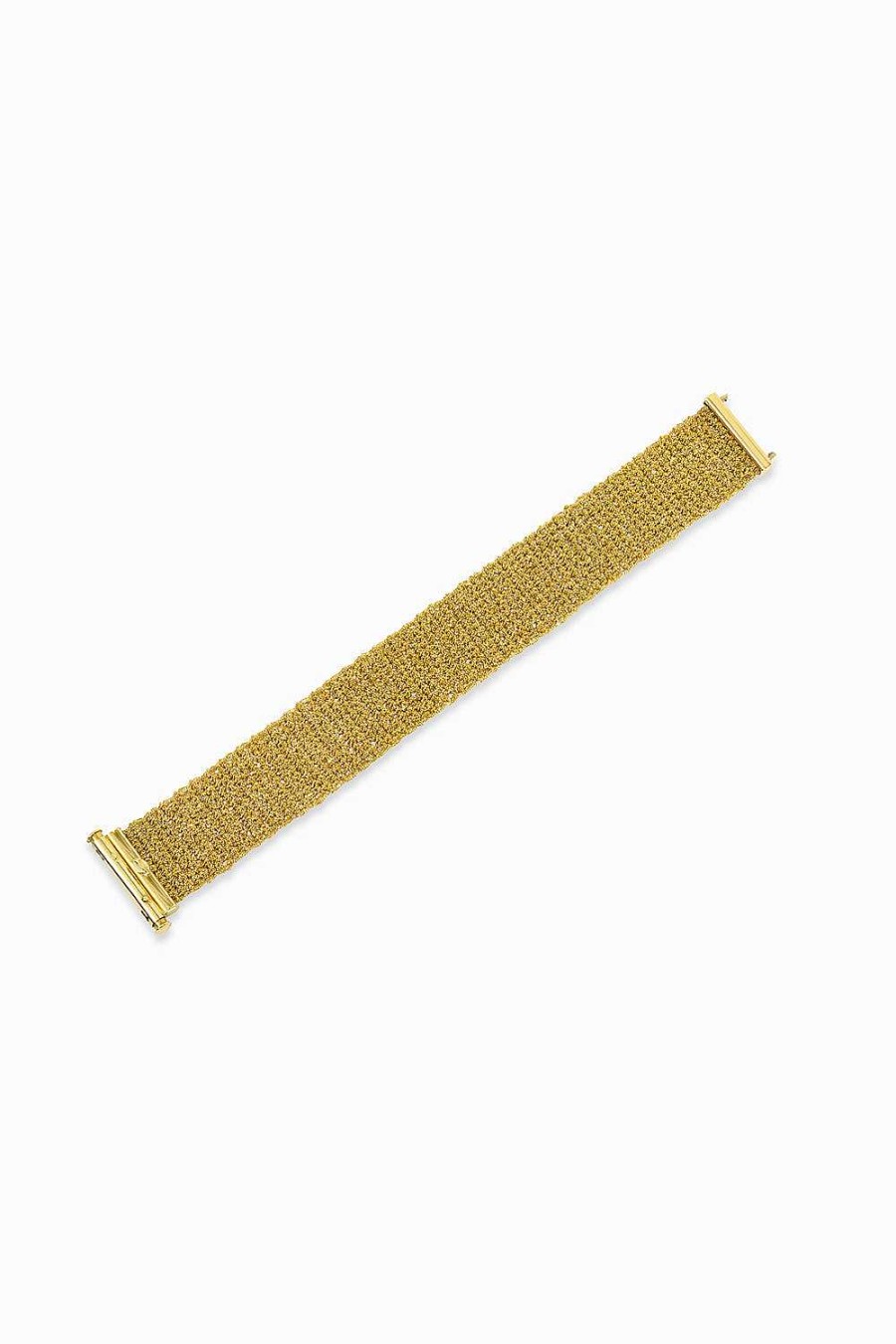 Pulseras Leandra Studio | Pulsera Texture Yellow Gold