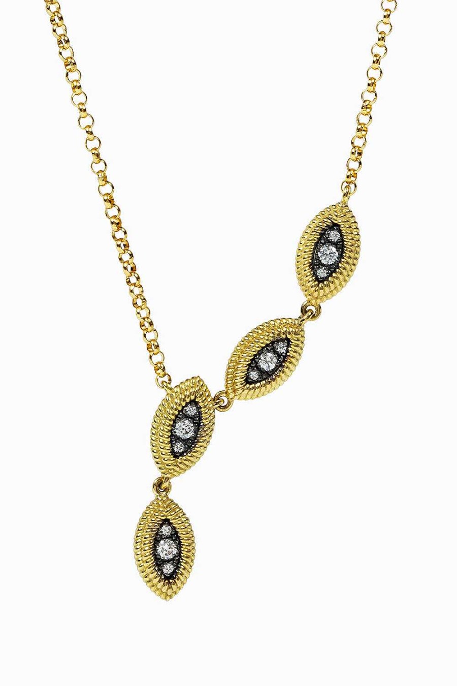 Collares Leandra Studio | Colgante Cabo Dragon Yellow Gold