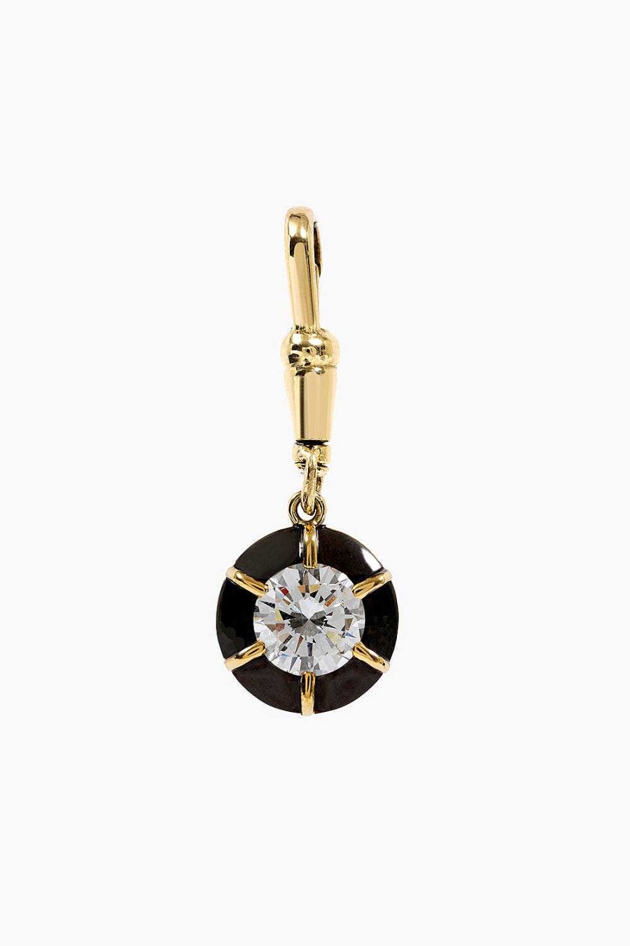 Collares Leandra Studio | Mosquet N Rodio Negro 2,46Ct Yellow Gold