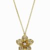 Collares Leandra Studio | Colgante Little Flora Yellow Gold