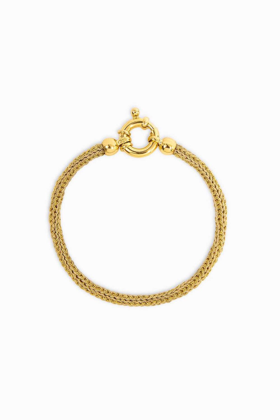 Pulseras Leandra Studio | Pulsera Amarilla Yellow Gold