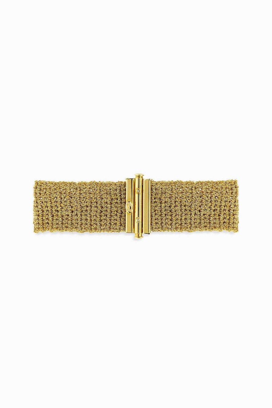 Pulseras Leandra Studio | Pulsera Texture Yellow Gold