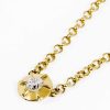 Collares Leandra Studio | Colgante Solitario 0,90Ct. Yellow Gold