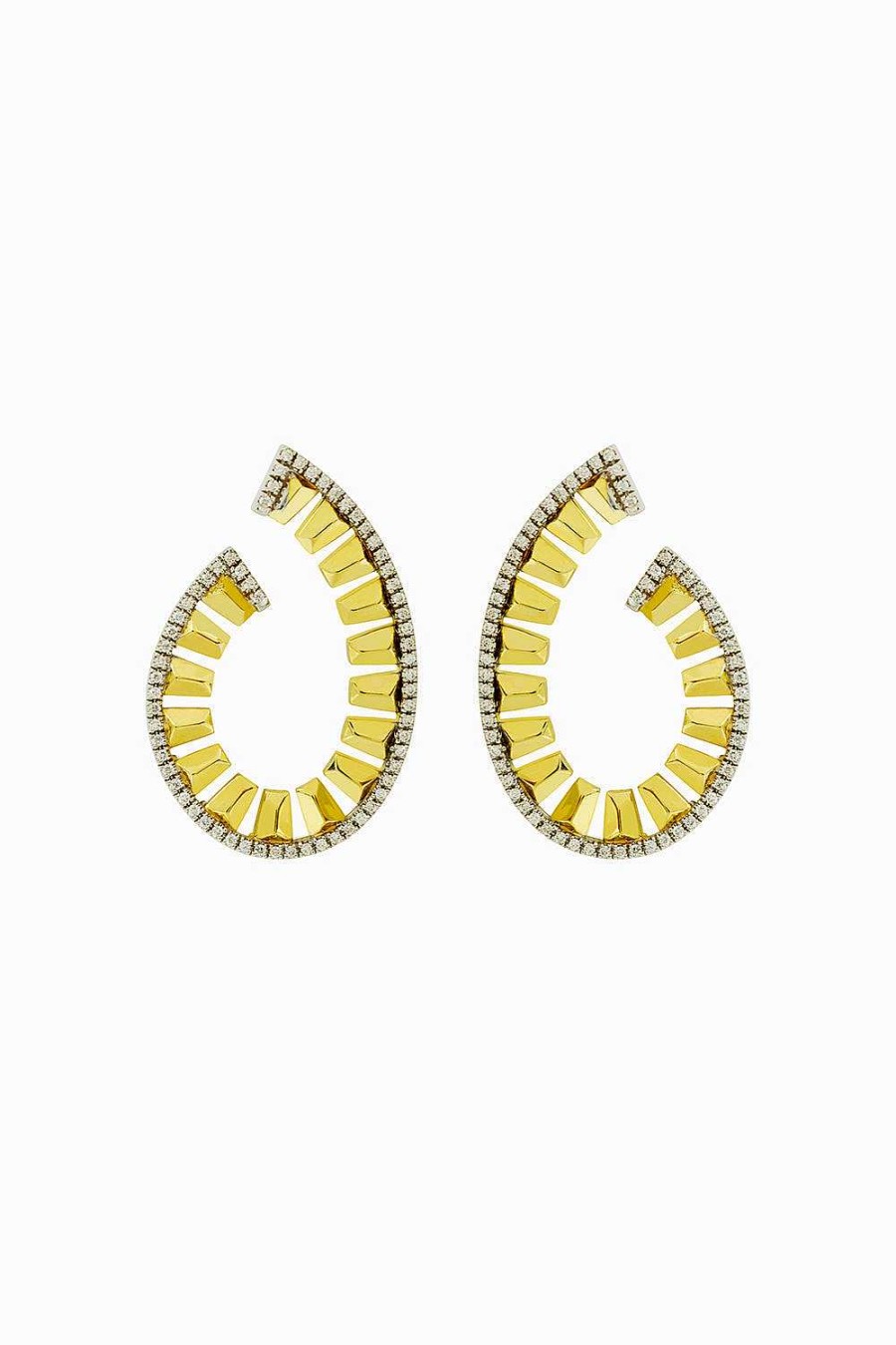 Pendientes Leandra Studio | Pendientes Ole Oro Amarillo