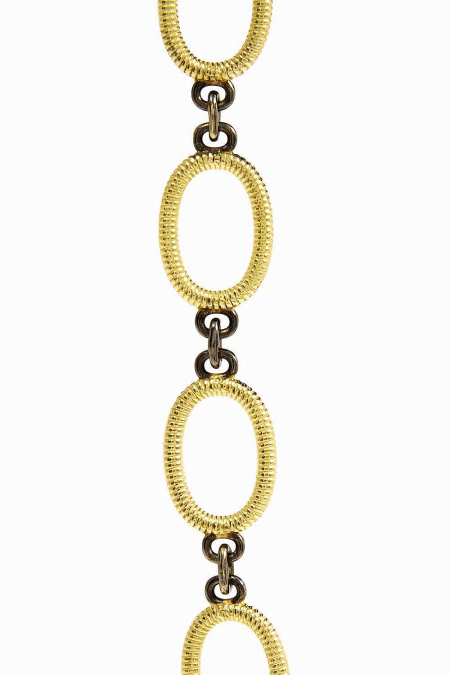 Collares Leandra Studio | Collar Loops Cabo Yellow Gold