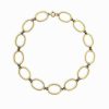 Collares Leandra Studio | Collar Choker Loops Cabo Yellow Gold