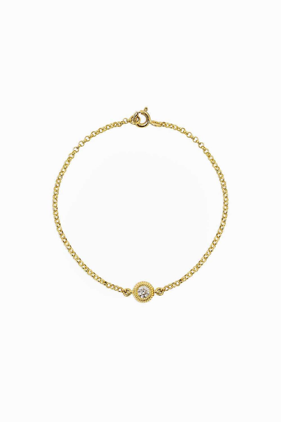 Pulseras Leandra Studio | Pulsera Cabo S Yellow Gold